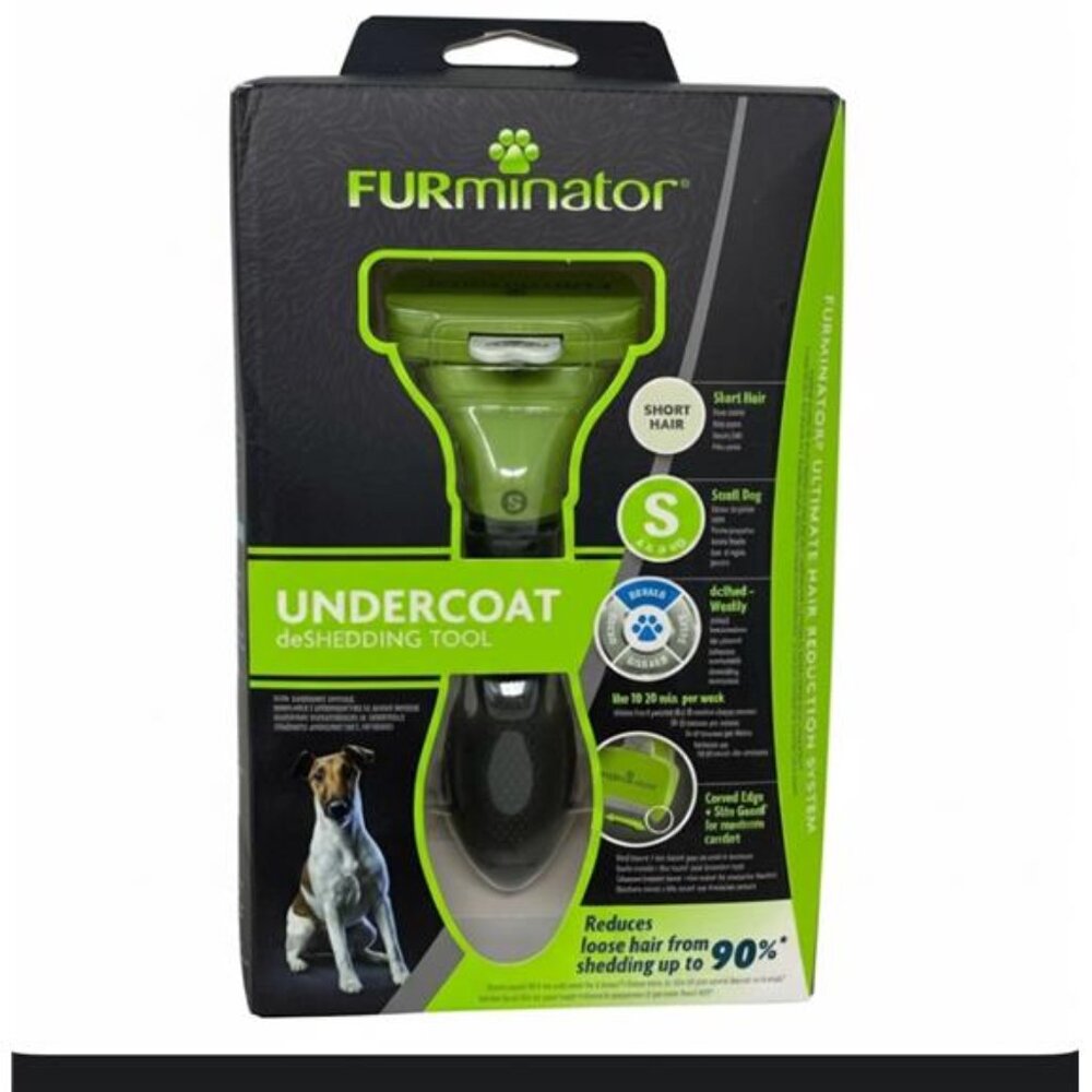 FURminator Undercoat deShedding Tool for Small Dogs (Short Hair) NWT